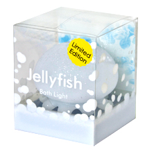 Jellyfish Bath Light Limited Edition Sparkle White