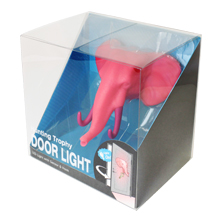 Animal Door Light Pink/Elephant