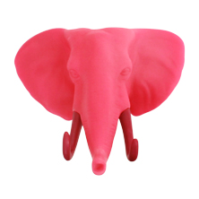 Animal Door Light Pink/Elephant