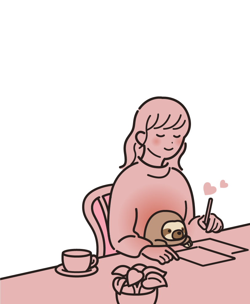 背すじピン