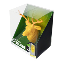 Hunting Trophy Door Light Yellow/Deer