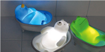 惬意企鹅/青蛙/白熊造型浴灯