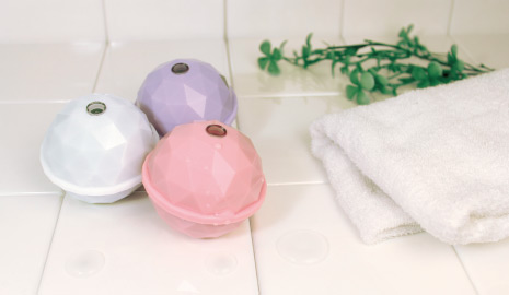 防滴漏构造，可置于浴缸旁享受泡澡时光。