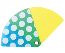 Pocket Size Uchiwa Polka Dot