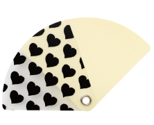 Pocket Size Uchiwa Heart