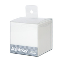 Ashtray Cube White