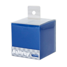 Ashtray Cube Blue