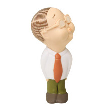 ポケットサイズうちわ Stripe (Blue)