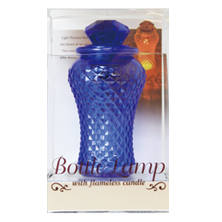 Bottle Lamp Sapphire