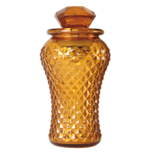 Bottle Lamp Amber