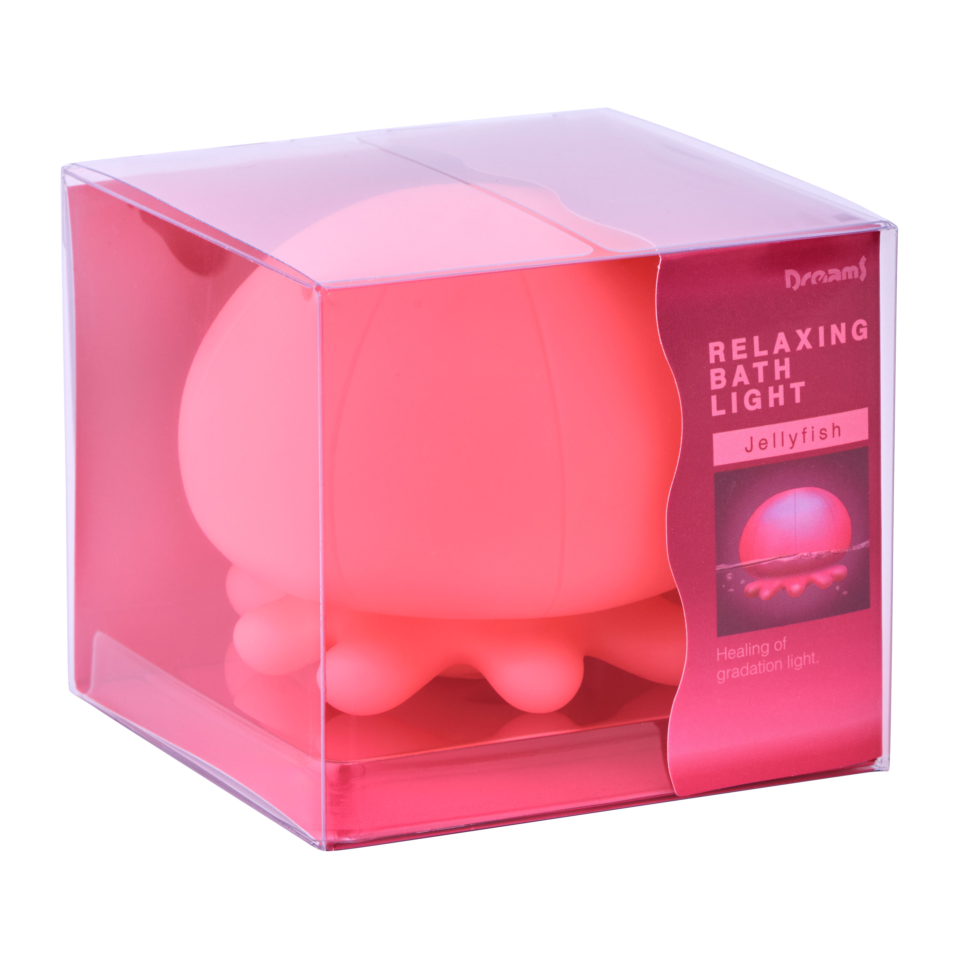 Relaxing Bath Light -Jellyfish- Pink