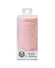 Pocket Ashtry Graphic Dot Pink